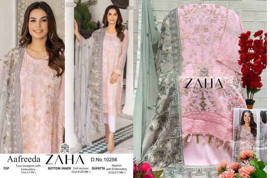 10256 Zaha Pakistani Salwar Suits