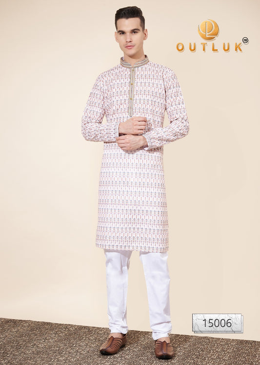 15006 Wedding Collection Vol 15 Outluk Mens Kurta Pyjama