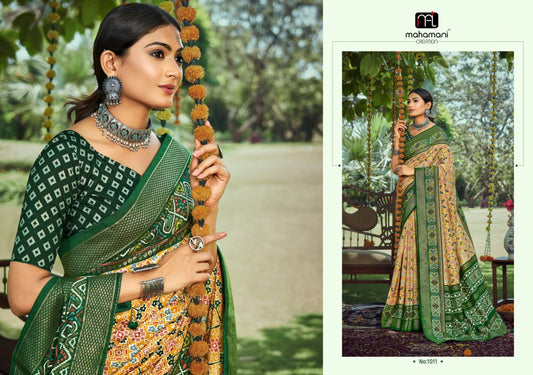 1011 Devika Mahamani Creation Sarees