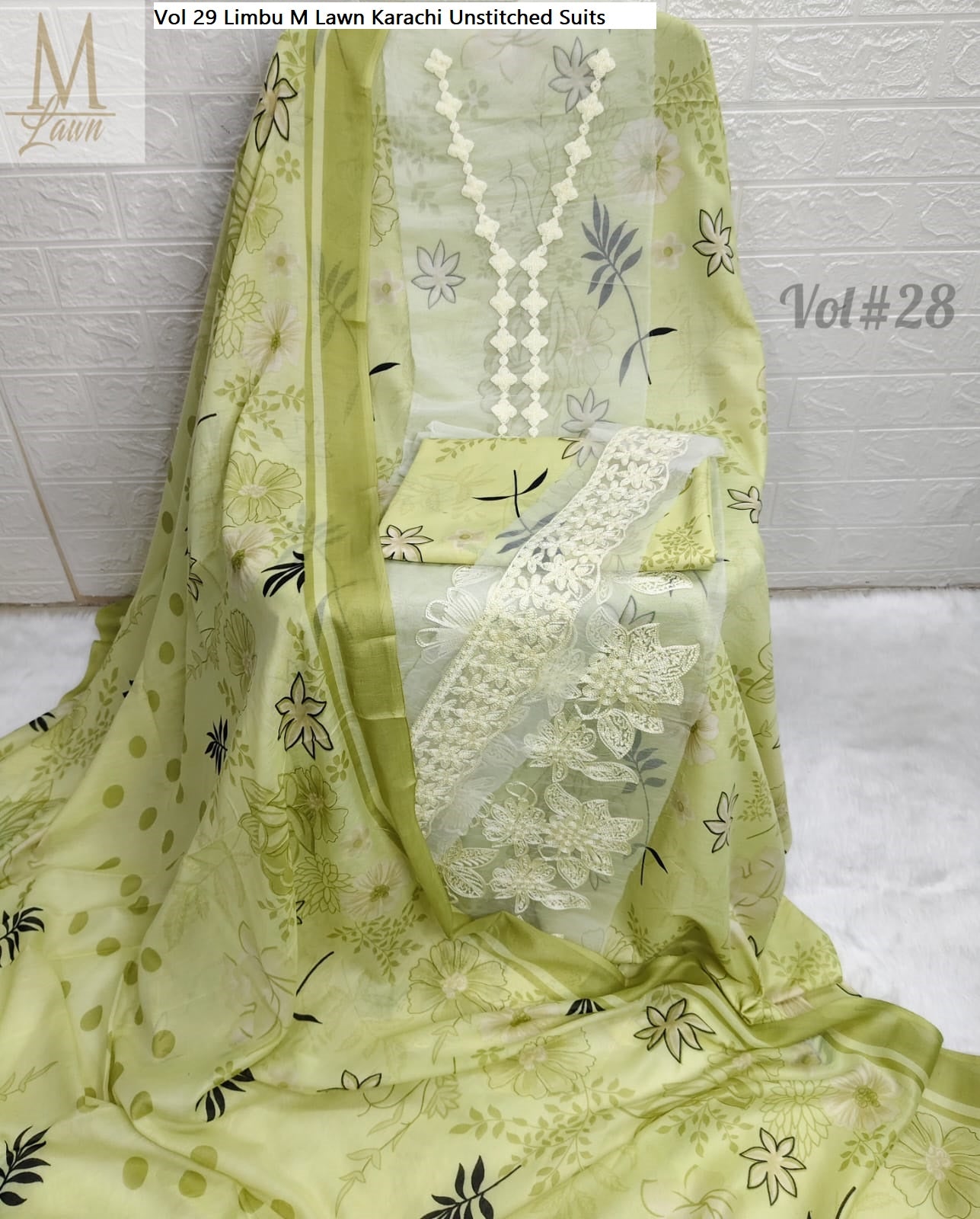 Vol 29 Limbu M Lawn Karachi Unstitched Suits