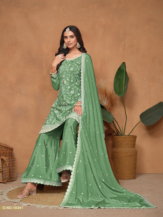 10341 Vol 34 Anjubaa Unstitched Suits