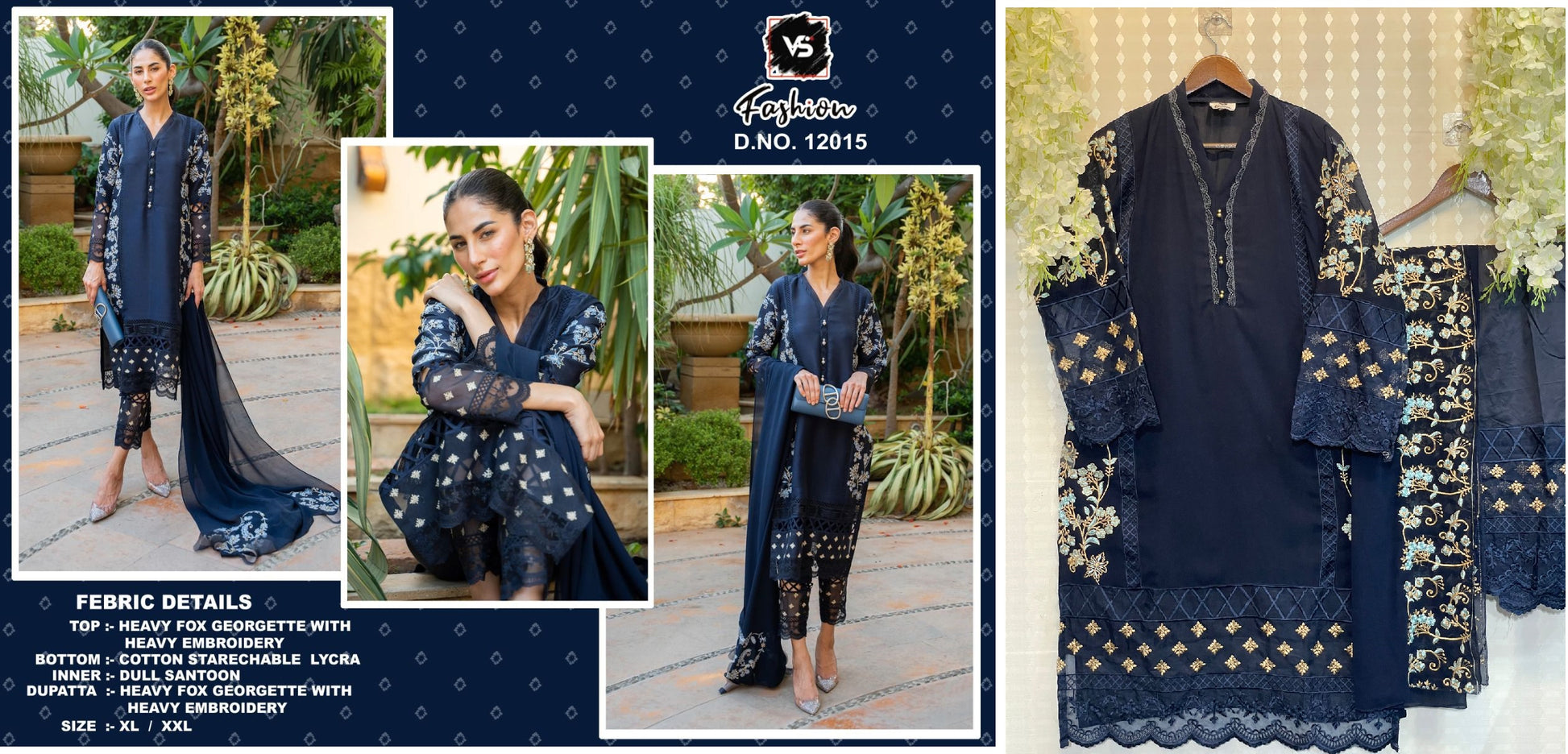 12015 Vs Fashion Pakistani Readymade Suits