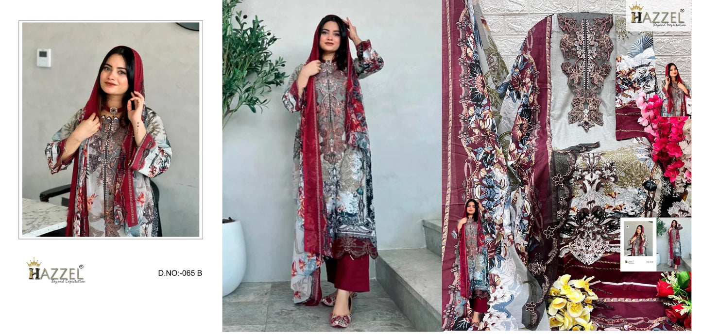 065B Hazzel Pakistani Salwar Suits