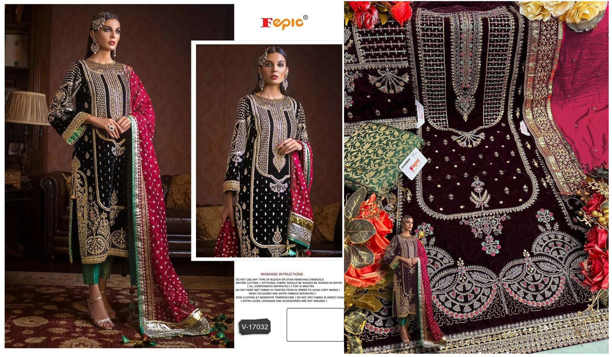 V-17032 Fepic Pakistani Salwar Suits