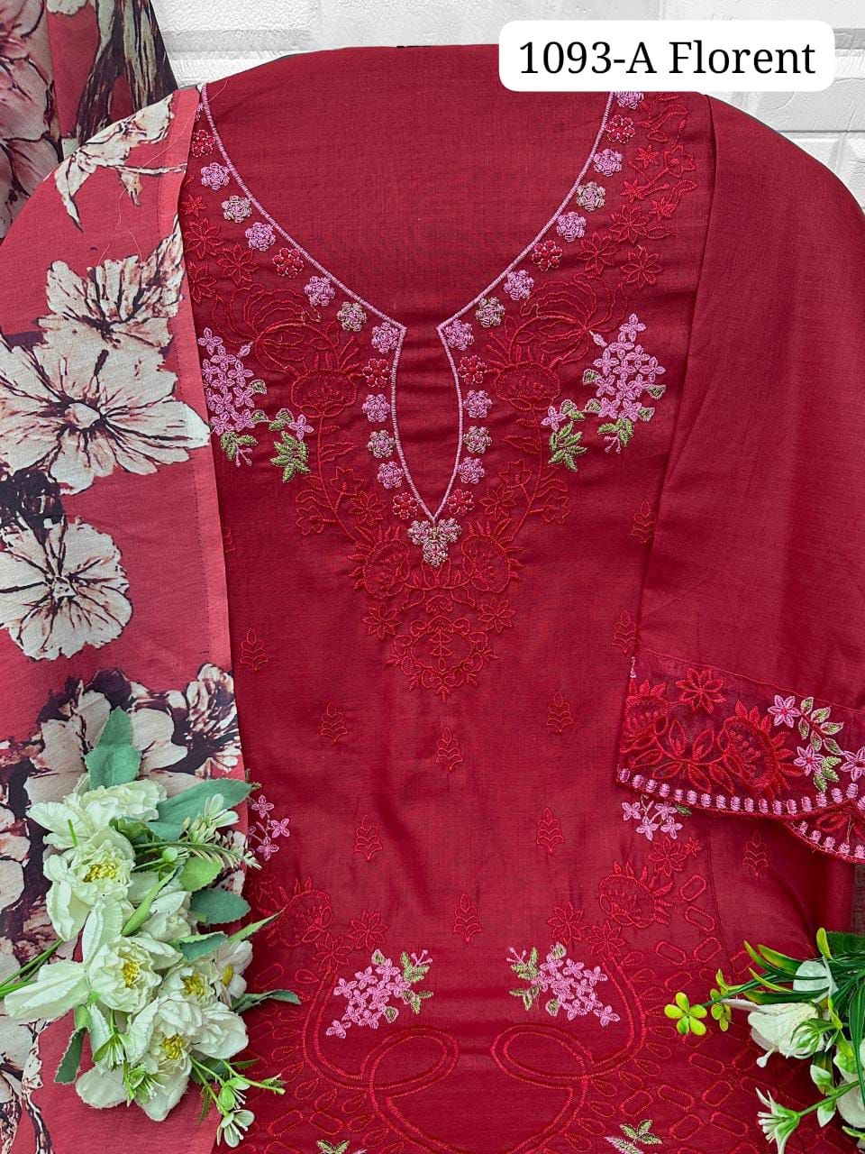 1093-A Florant Pakistani Salwar Suit