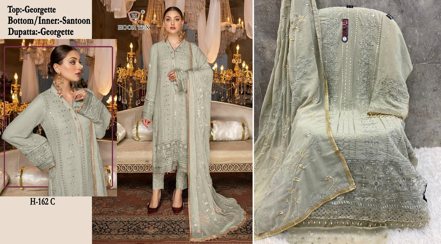 162C Hoor Tex Pakistani Salwar Suits