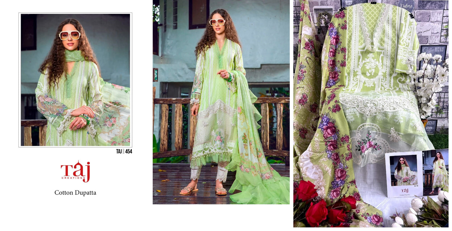 454 Taj Creations Pakistani Salwar Suits