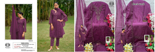 303A Mushq Pakistani Salwar Suits