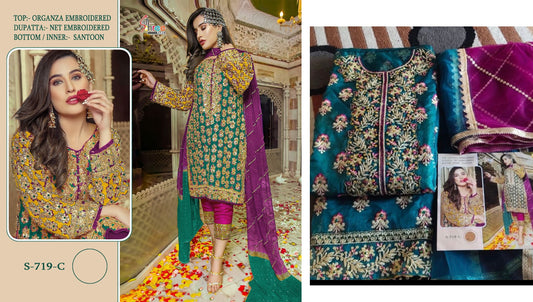 719C Shree Fabs Pakistani Salwar Suits