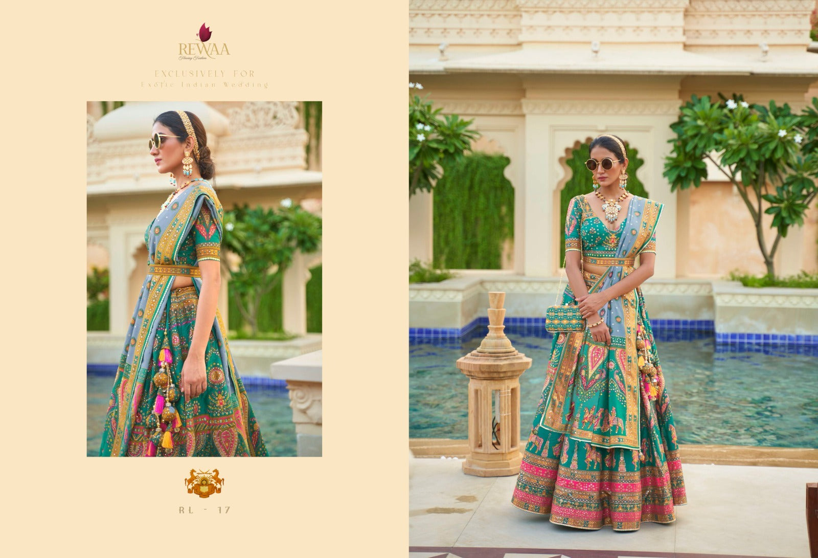 17 Hastkatha Rewaa Readymade Lehenga Choli