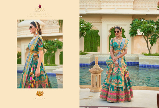 17 Hastkatha Rewaa Readymade Lehenga Choli