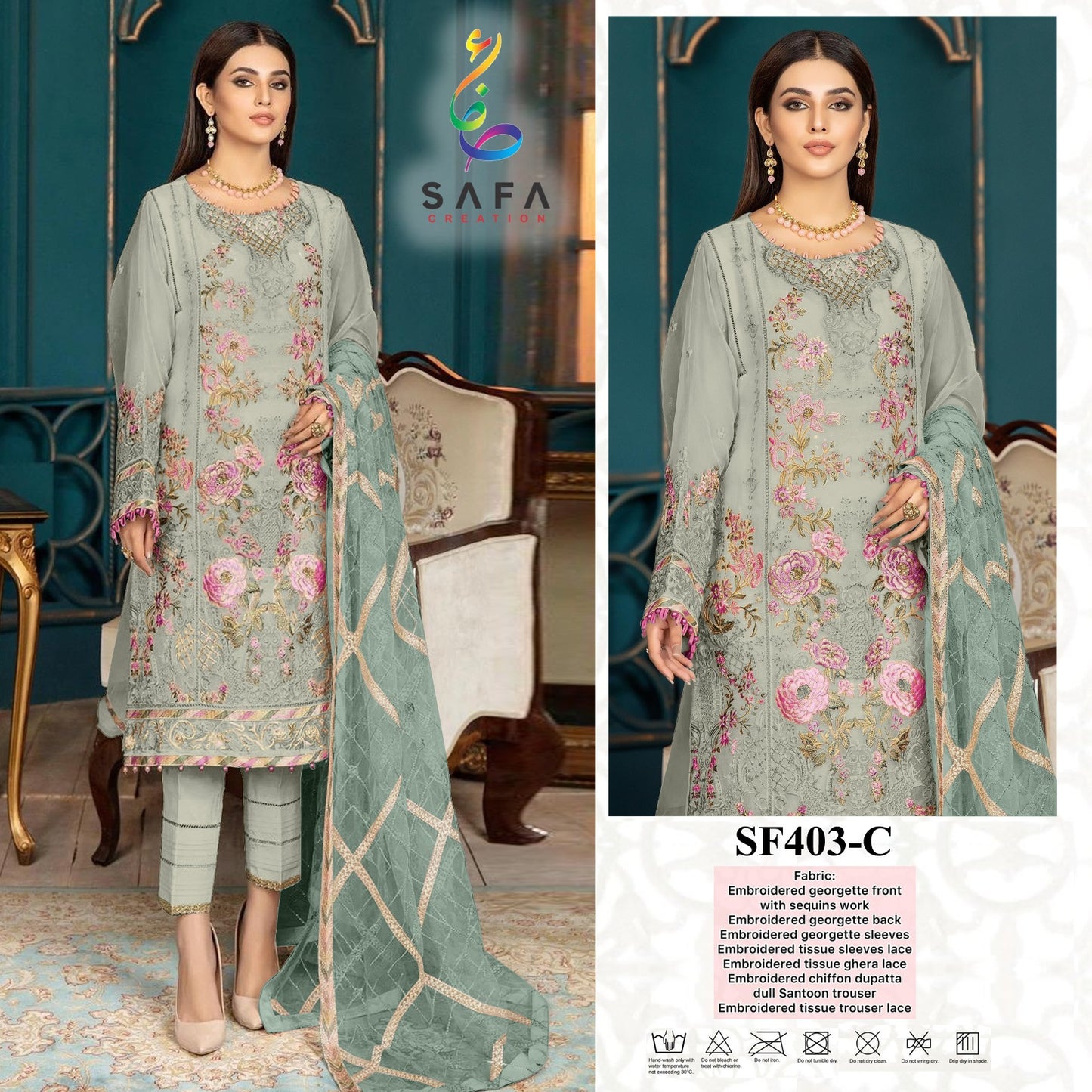 403C Colours Safa Creation Pakistani Salwar Suits