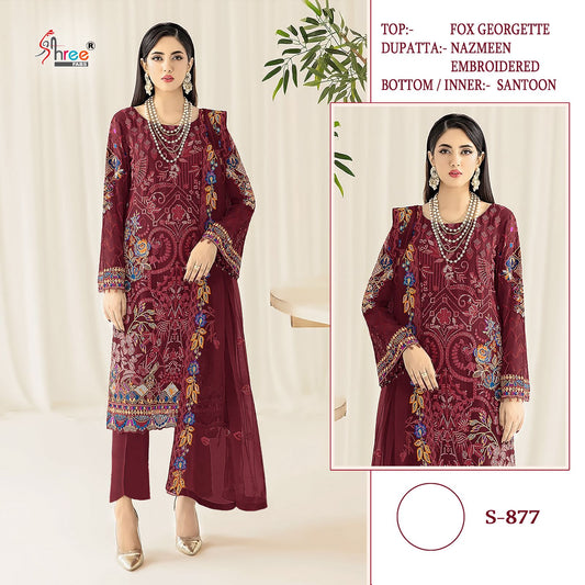 877 Shree Fabs Pakistani Salwar Suits