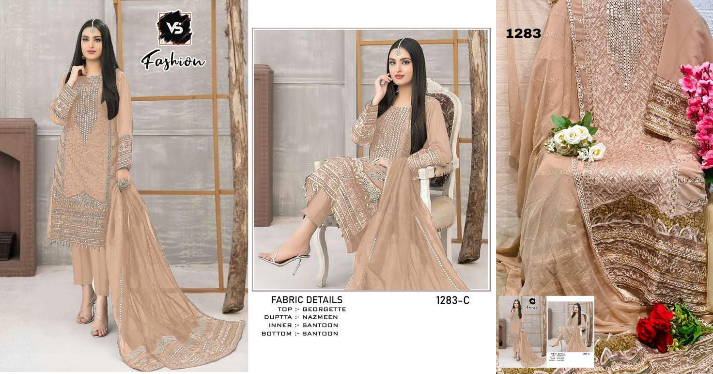 1283C Vs Fashion Pakistani Salwar Suits