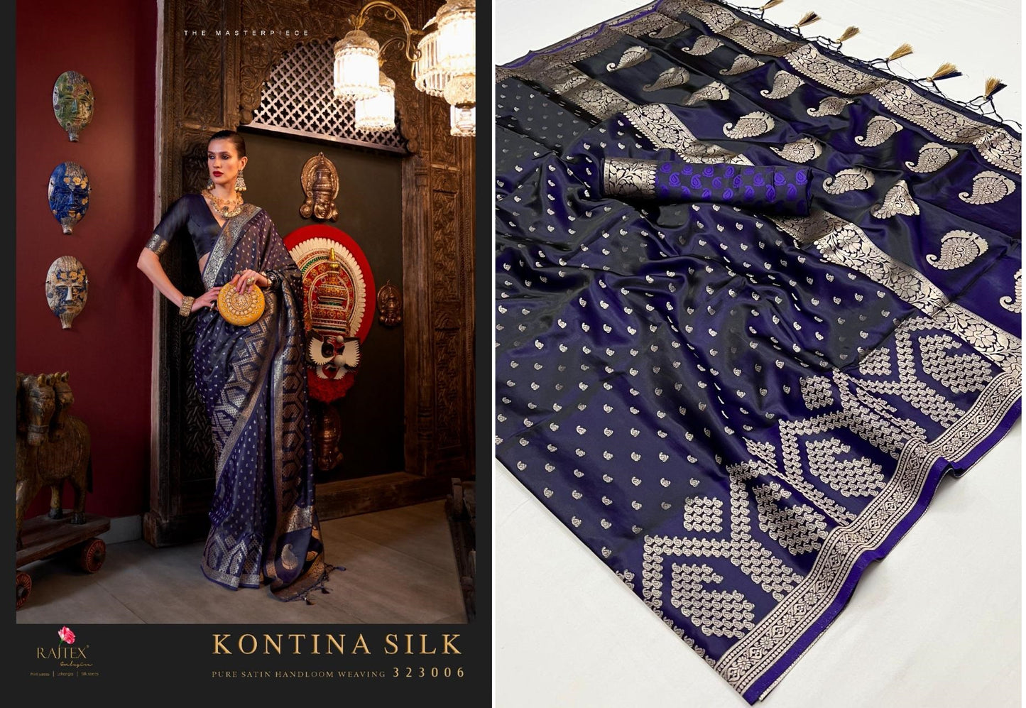 323006 Kontina Rajtex Sarees