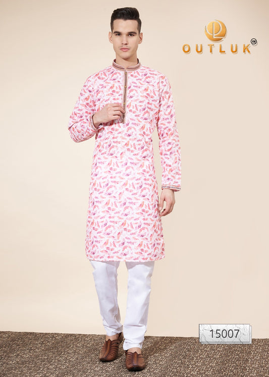15007 Wedding Collection Vol 15 Outluk Mens Kurta Pyjama
