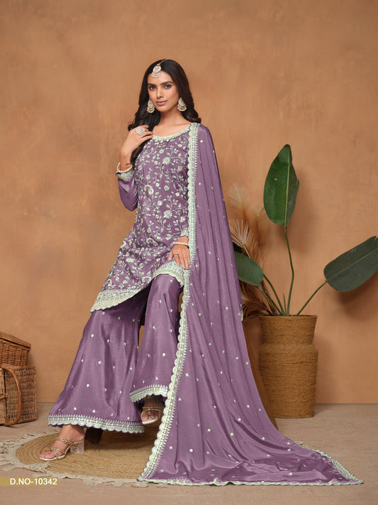10342 Vol 34 Anjubaa Unstitched Suits