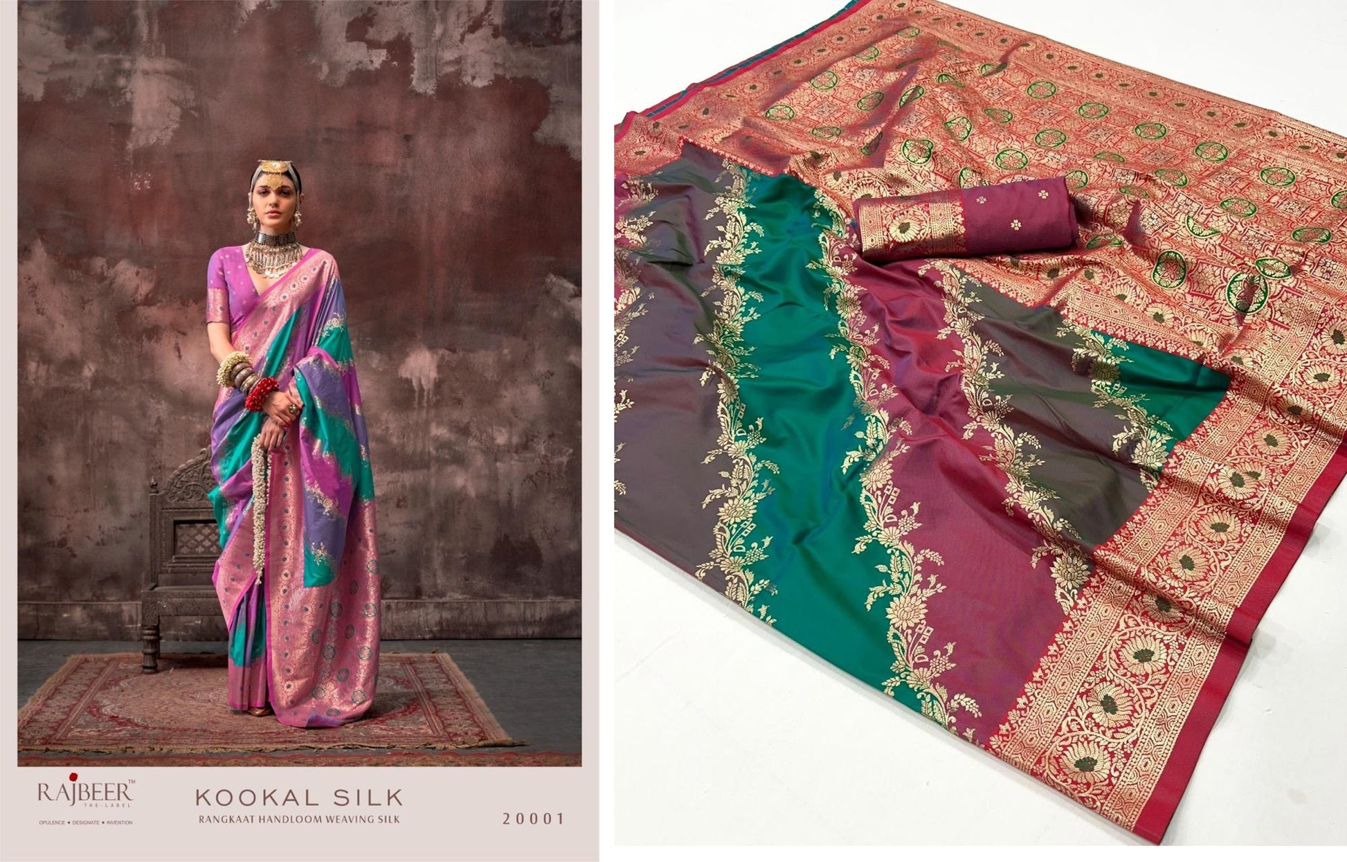 20001 Kookal Silk Rajbeer Sarees