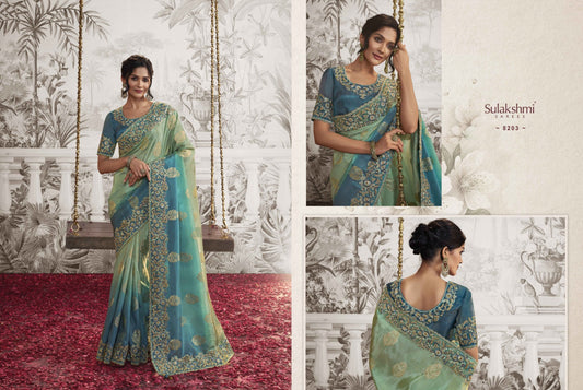 8203 Noor Sulkashmi Sarees