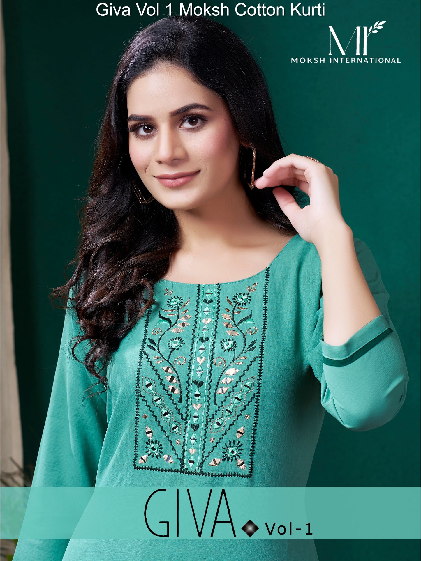 669 Giva Vol 1 Moksh Cotton Kurti