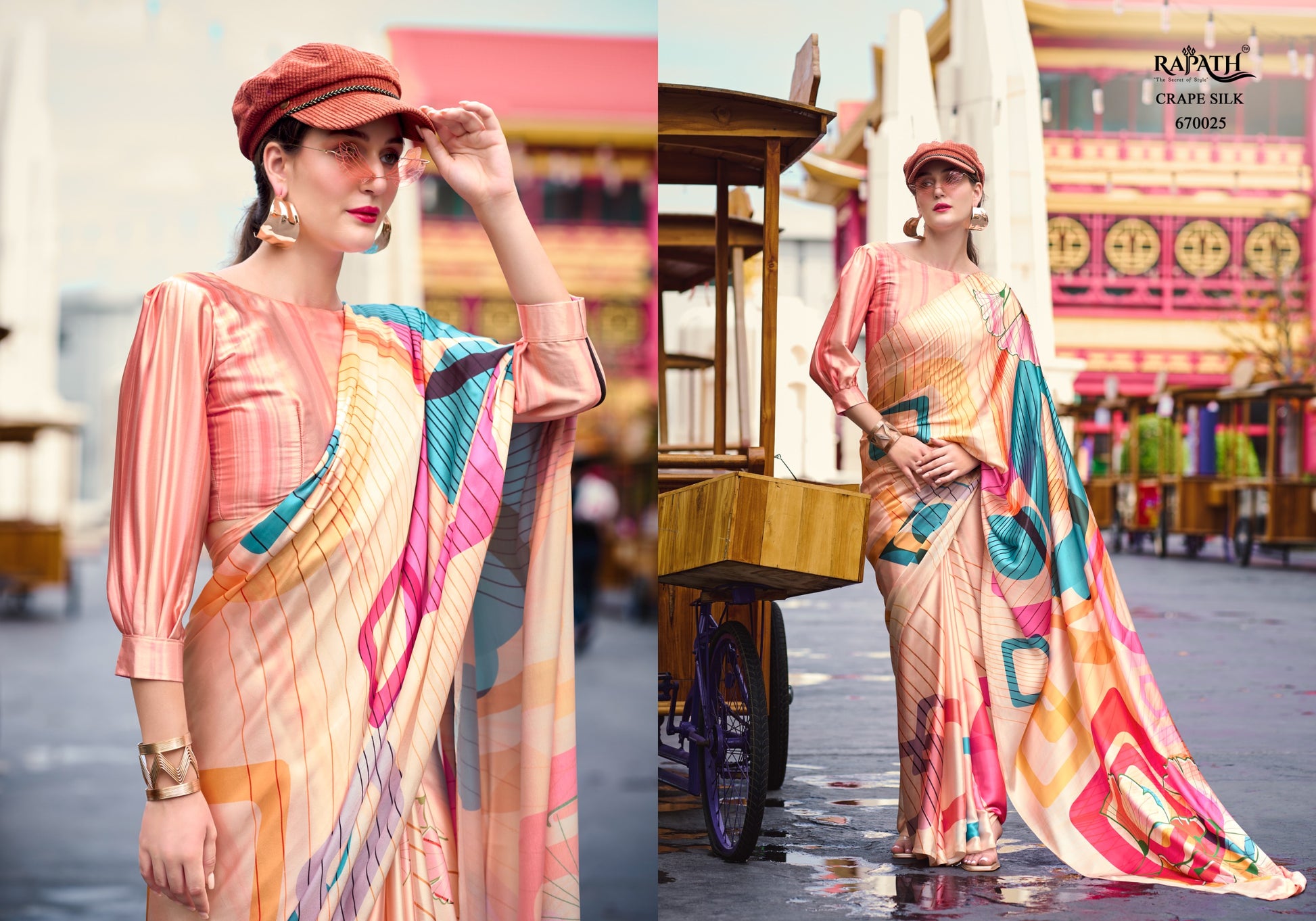 670025 Next Generation Rajpath Prints Sarees