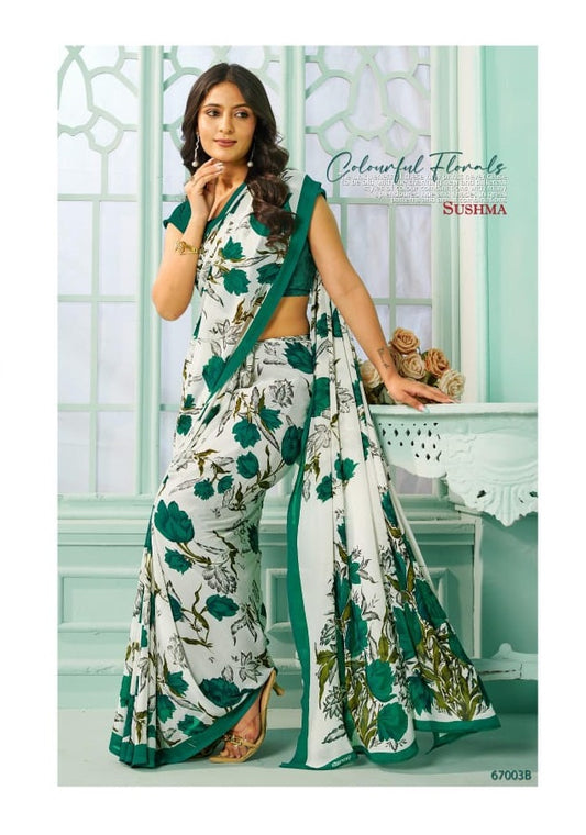 67003B Flourish Sushma Georgette Sarees