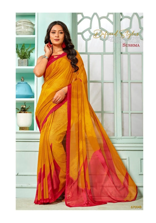 67004B Flourish Sushma Georgette Sarees