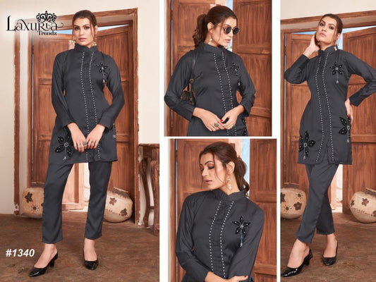 1340 Laxuria Trendz Co Ord Set