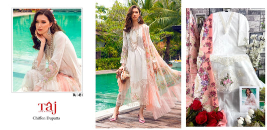 451 Taj Creations Pakistani Salwar Suits