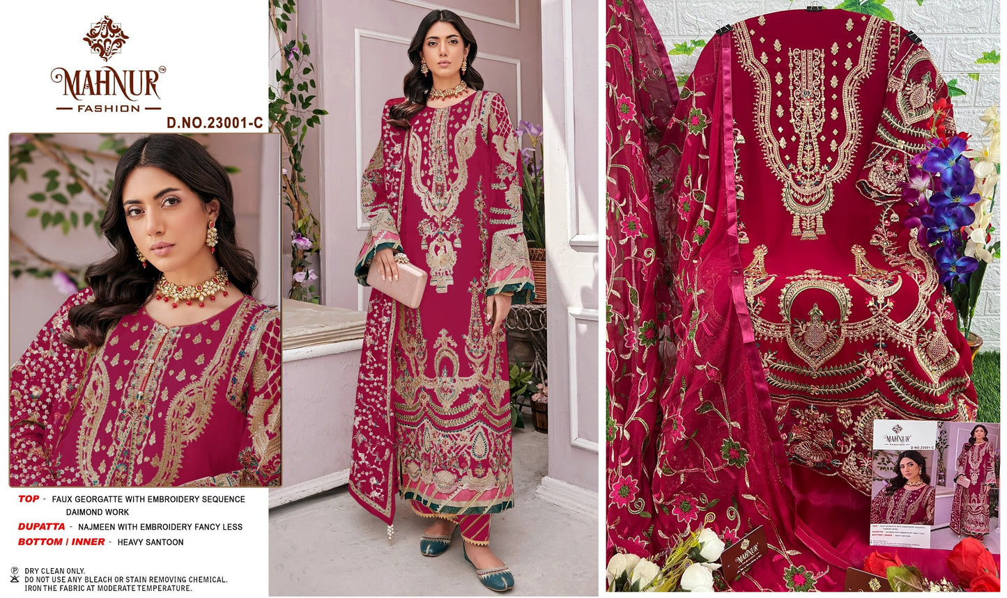 23001C Mahnur Pakistani Salwar Suits