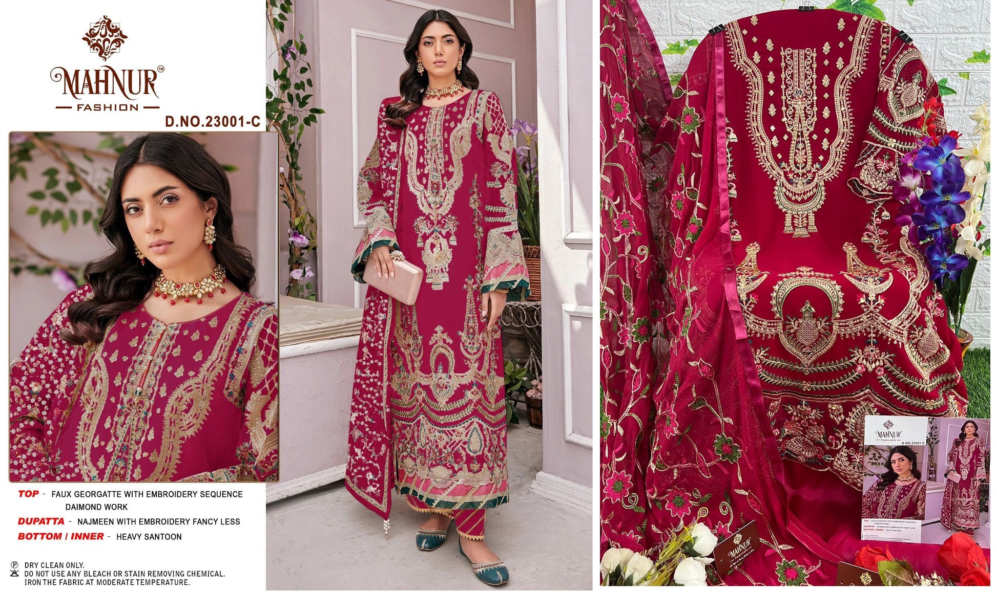 23001C Mahnur Pakistani Salwar Suits