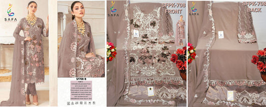 708B Safa Creation Pakistani Salwar Suits