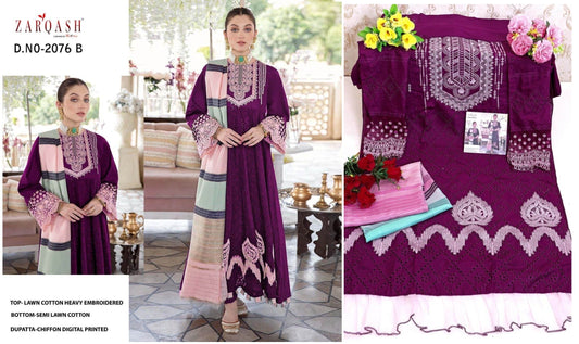 Z-2076B Zarqash Pakistani Salwar Suits