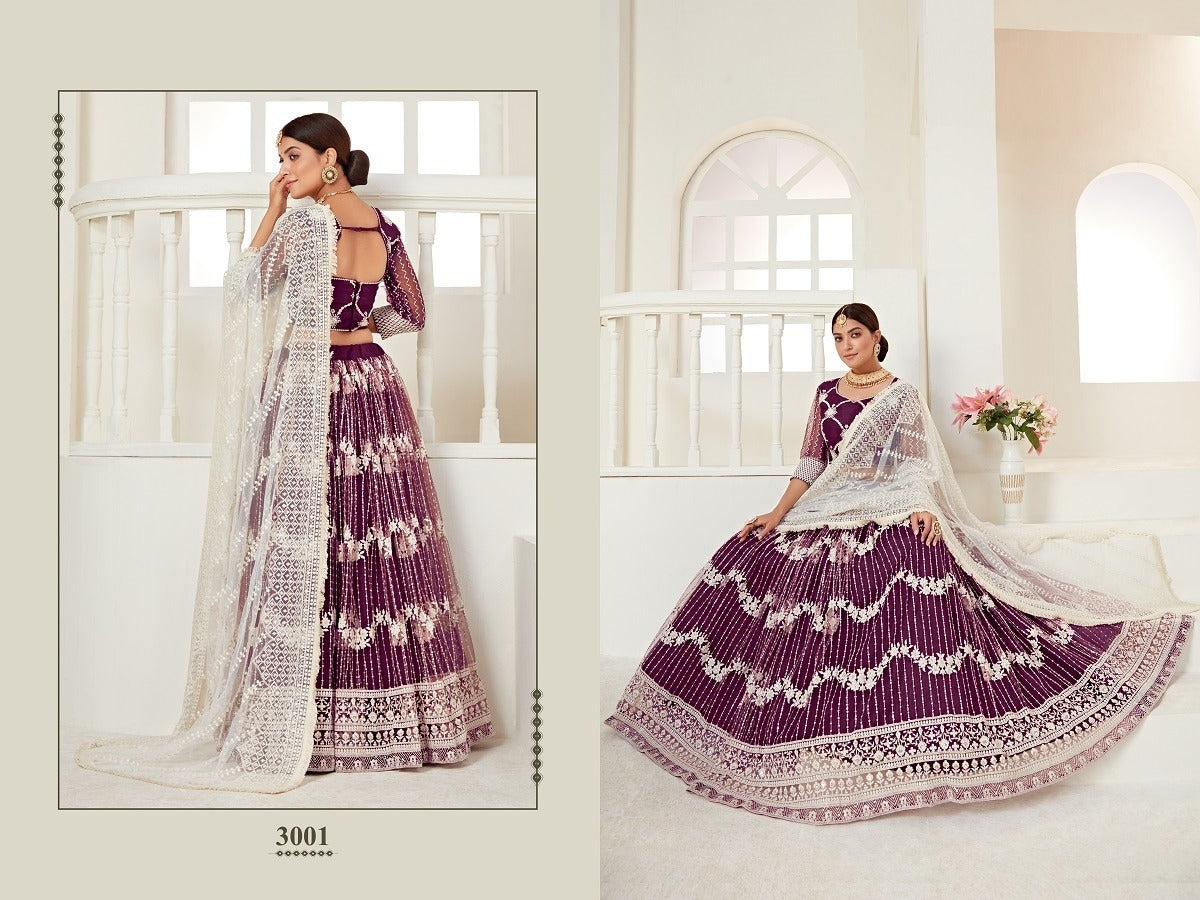 3001 Amrita Vol 1 Aawiya Lehenga Choli