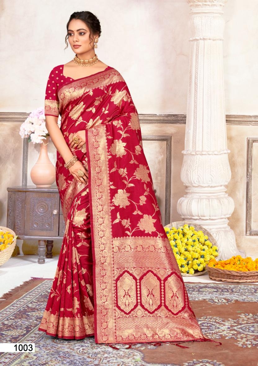 1003 Plazzo Silk Vol 7 Bunawat Sarees