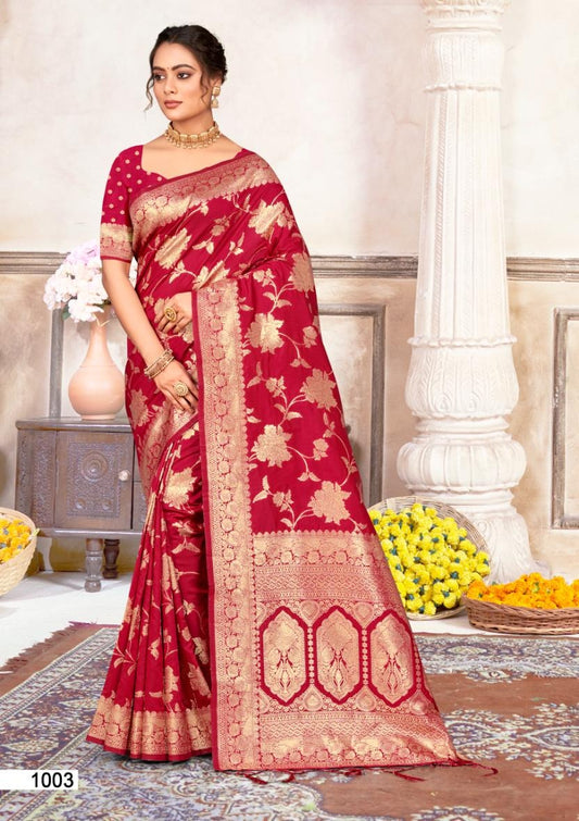 1003 Plazzo Silk Vol 7 Bunawat Sarees