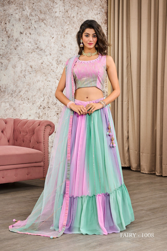1008 Fairy Jivora Readymade Lehenga Choli
