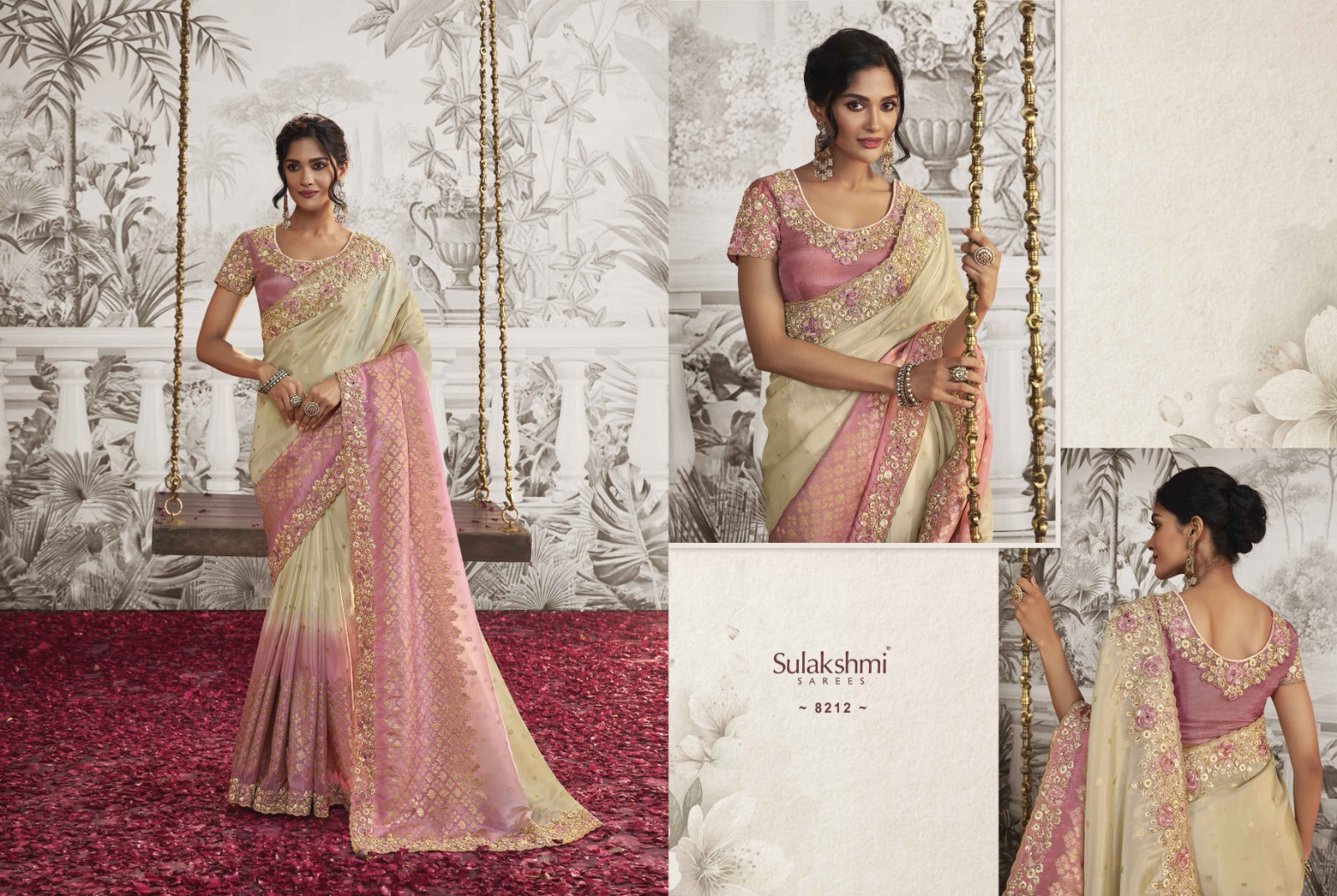 8212 Noor Sulkashmi Sarees