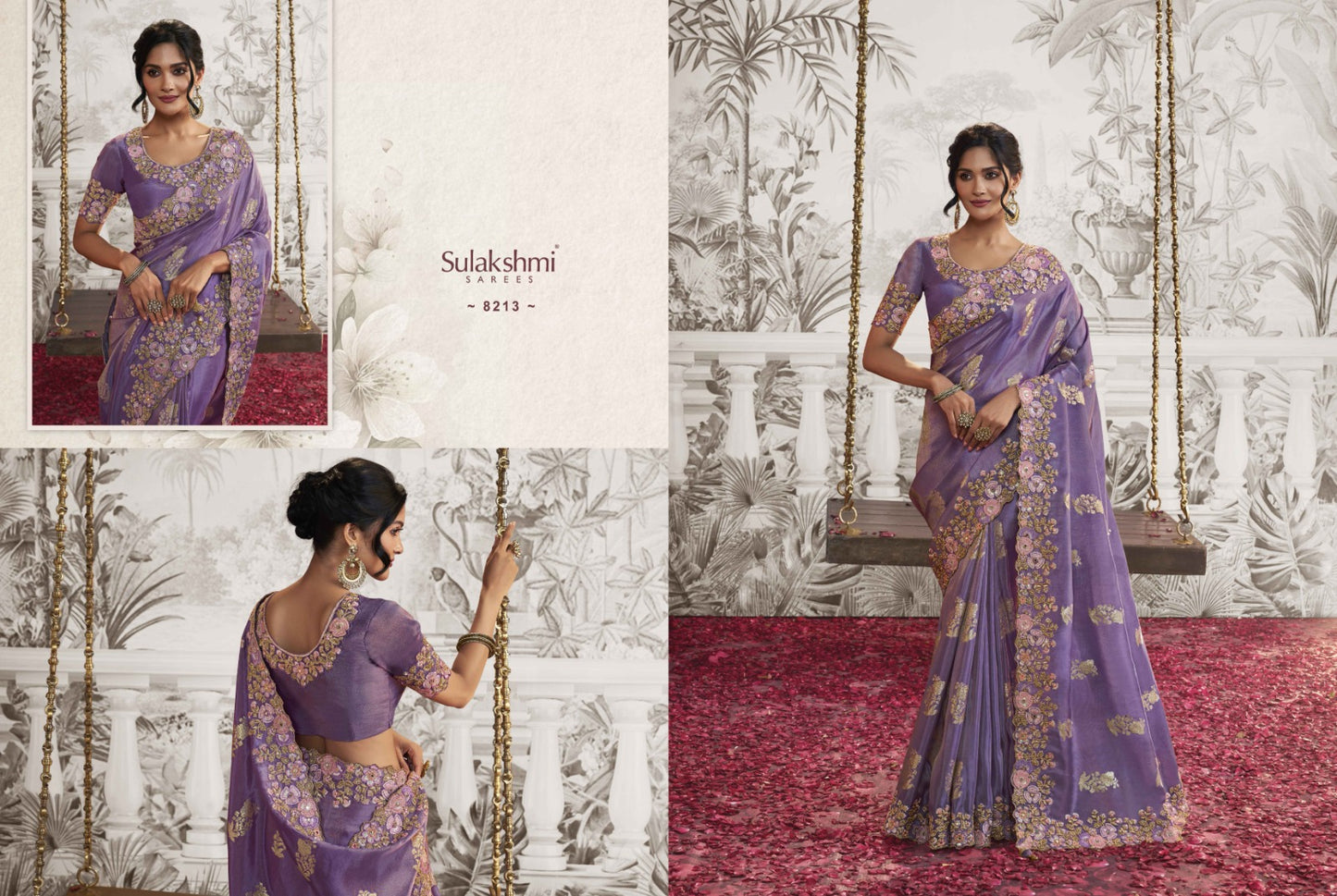 8213 Noor Sulkashmi Sarees