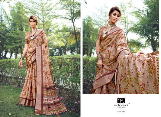1002 Nancy Mahamani Creation Sarees