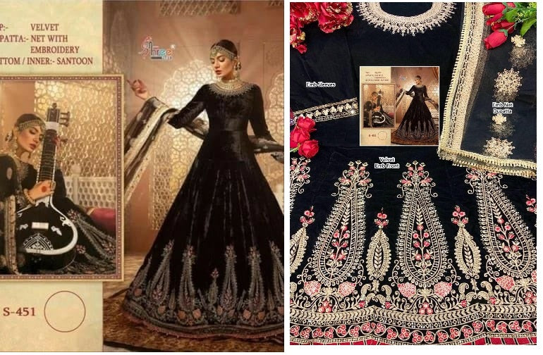 451 Shree Fabs Pakistani Salwar Suits