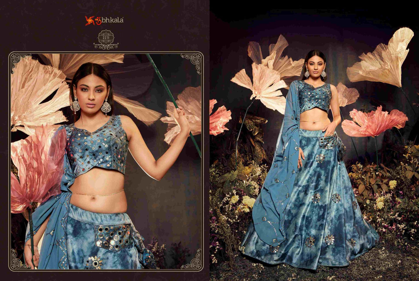 2271 Bridesmaid Vol 28 Shubhkala Lehenga Choli