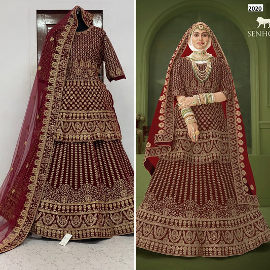 2020 Bridal Heritage Vol 8 Senhora Lehenga Choli