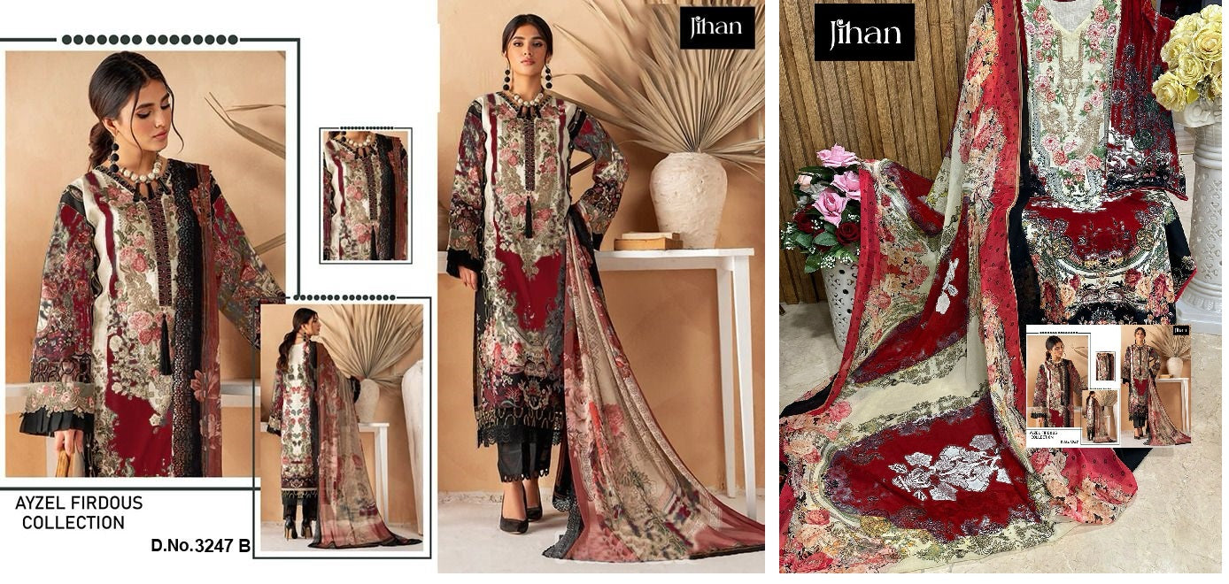 3247B Jihan Pakistani Salwar Suits