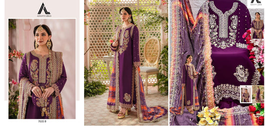 7031B Adans Libas Pakistani Salwar Suits