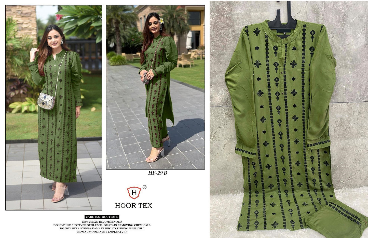 21B Hoor Tex Kurti Pant Set