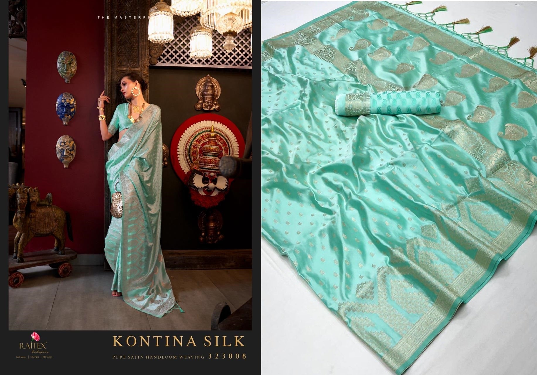 323008 Kontina Rajtex Sarees