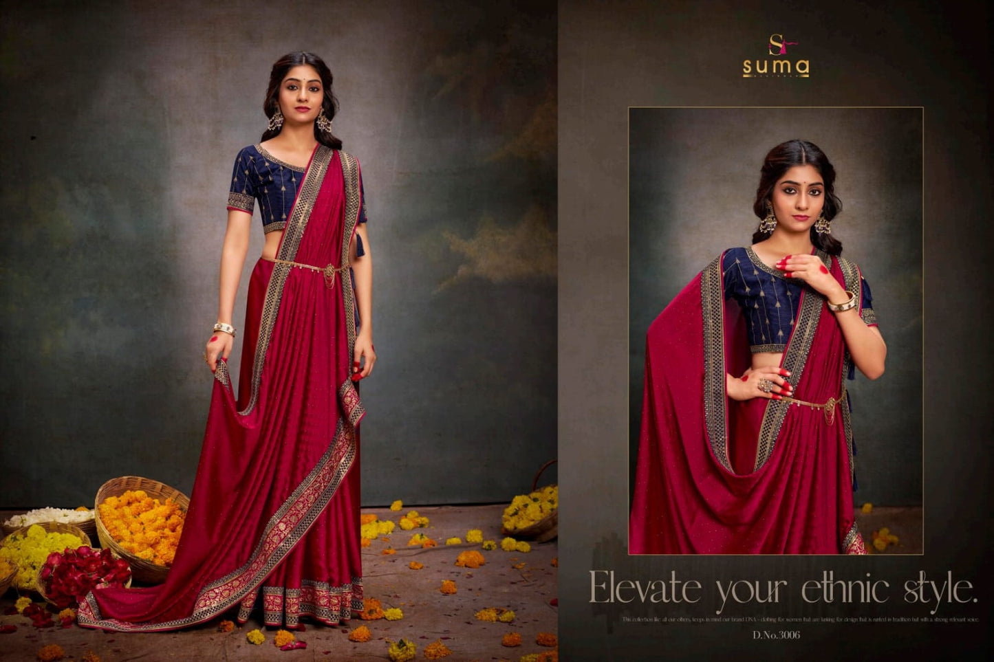 3006 Silk Sanchi Suma Designer Sarees