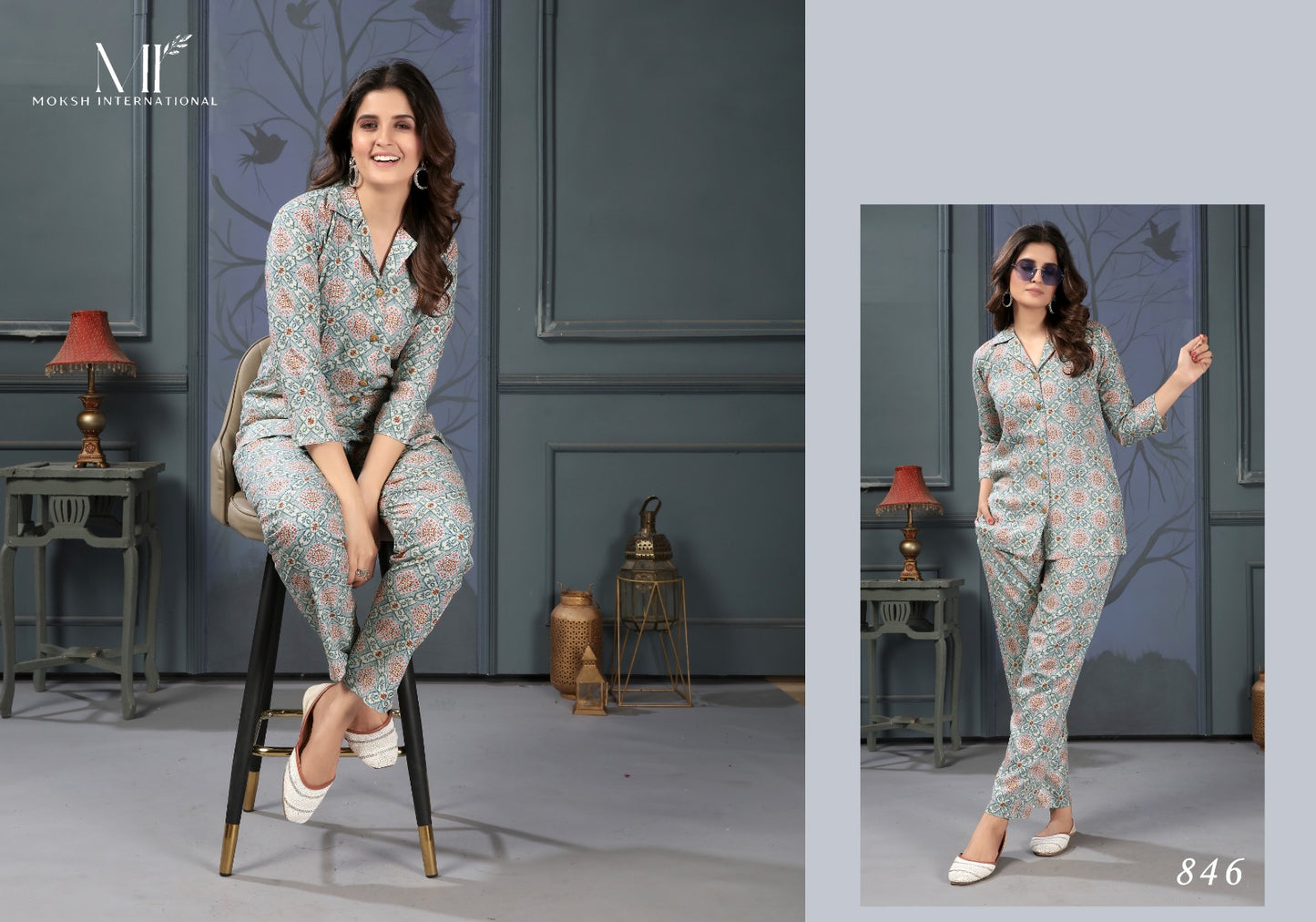 846 Lotus Vol 1 Moksh Co Ord Set
