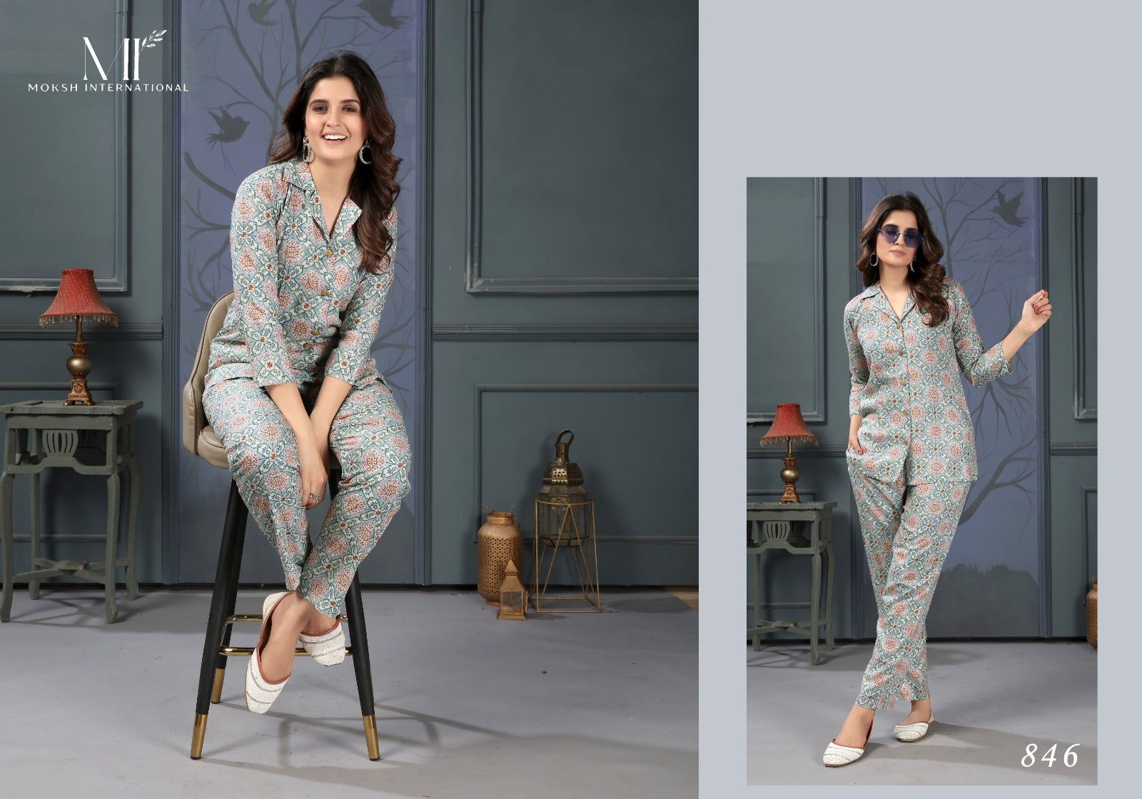 846 Lotus Vol 1 Moksh Co Ord Set